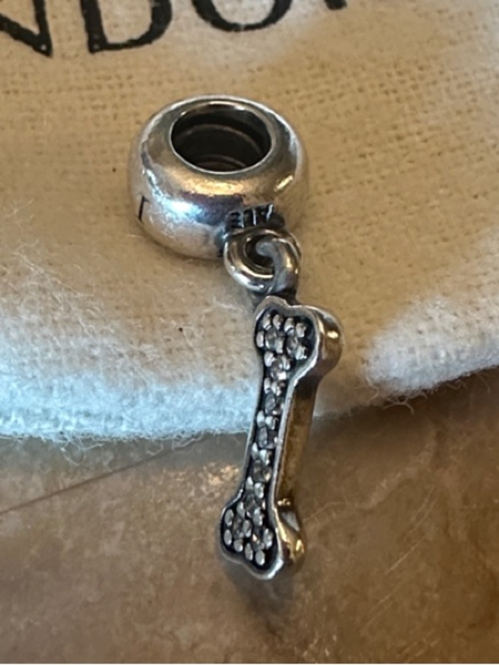 Pandora "I Love My Dog" dangle charm - Picture 5 of 5